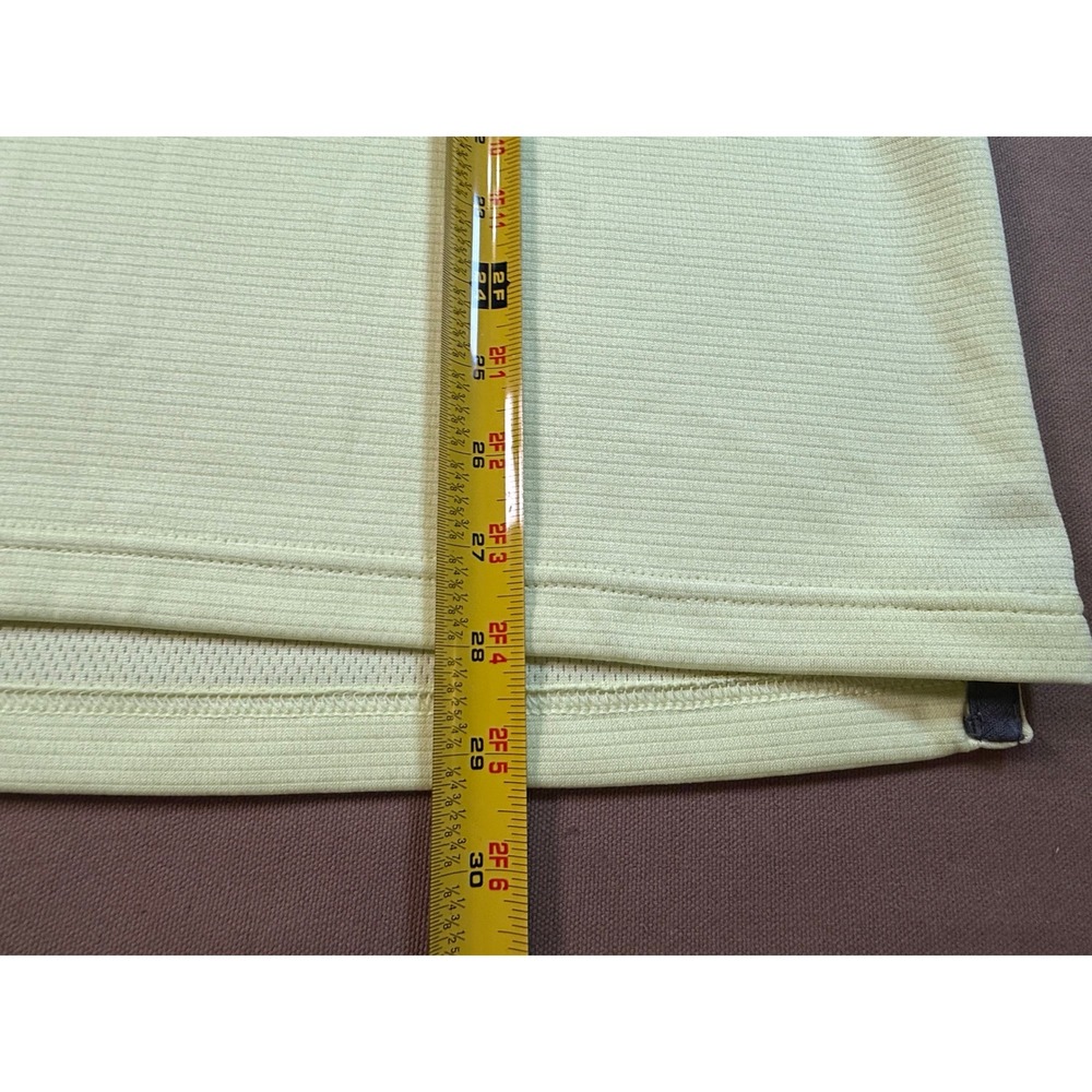 Under Armour HeatGear Loose Fit Polo Shirt Men's XL Yellow Golf Athletic‎ - Picture 5 of 7
